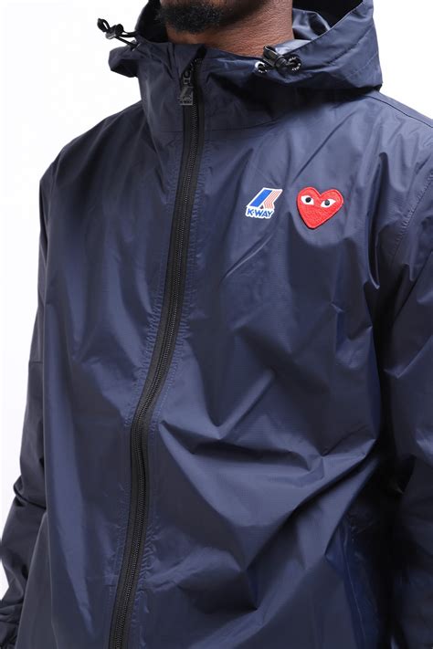 cdg jacket replica|kway cdg.